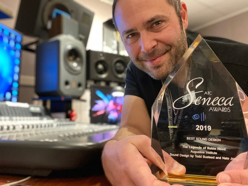 Nate Jones, sound designer for The Legends of Robin Hood - Best Sound Design 2019